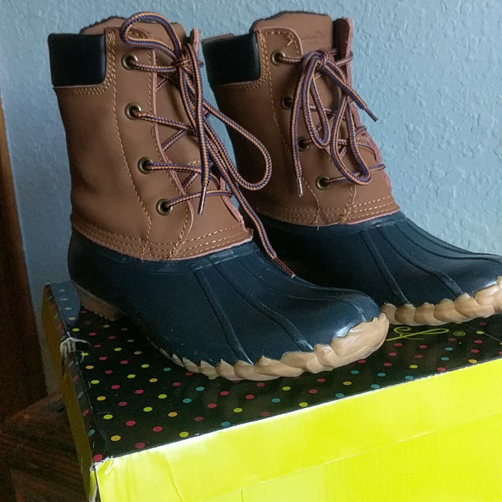 Women's Western Chief Duck Boots Size 8